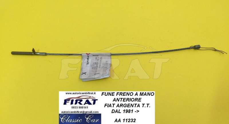 FUNE FRENO A MANO FIAT ARGENTA ANT. (11232)